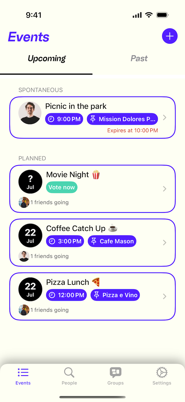 Hangs App Screenshot